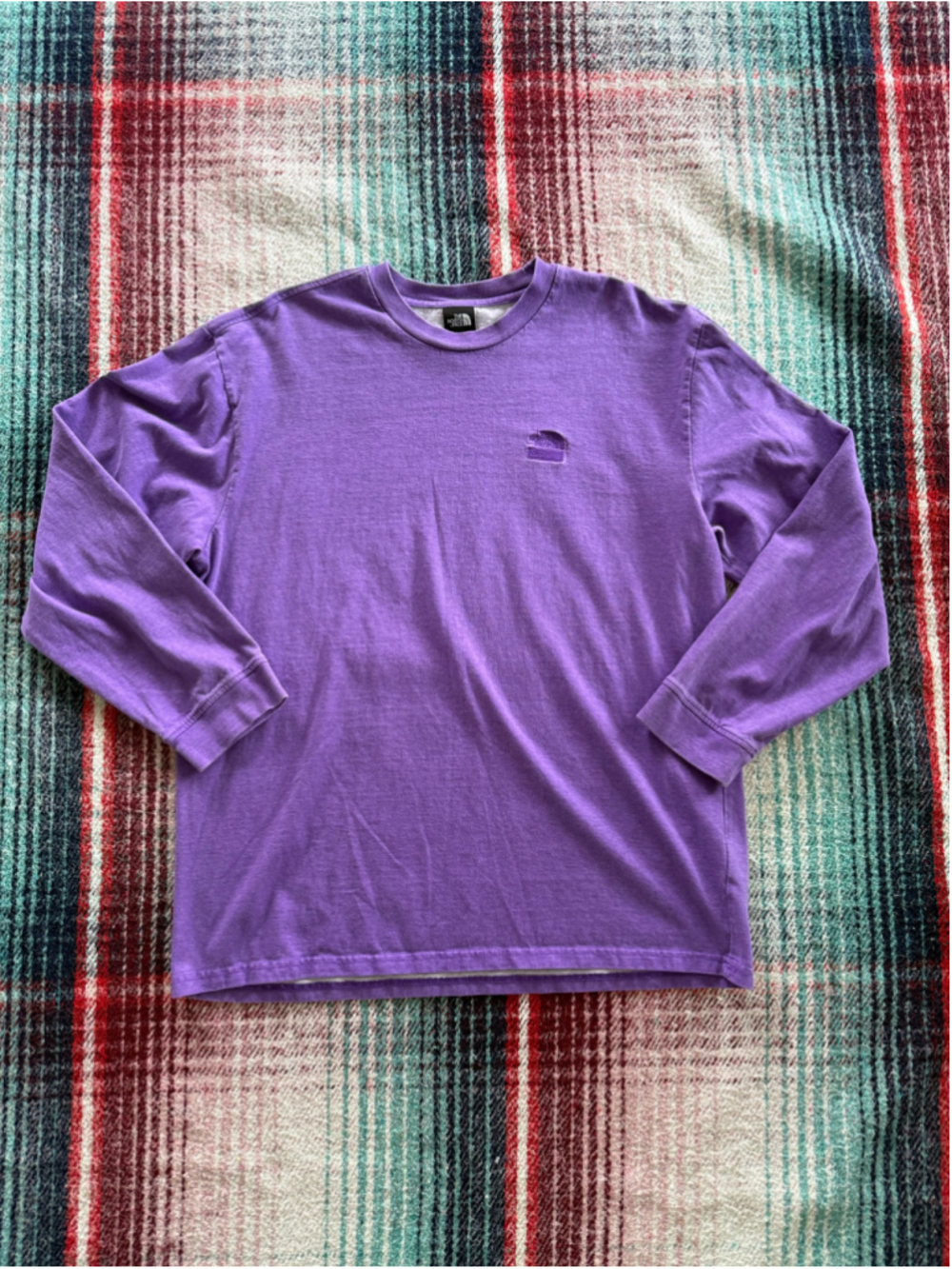 Supreme x The North Face Purple Long Sleeve T-Shirt L